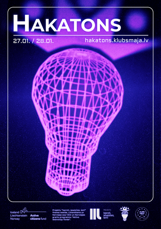 poster for a hackathon